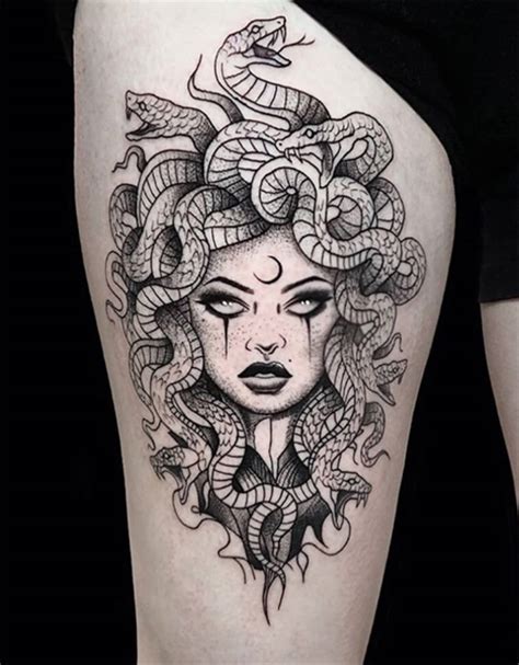 medusa tattoo.